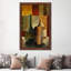 Three Vases by Pablo Esteban - Floater Frame Painting on Canvas-1819850049-1819850051