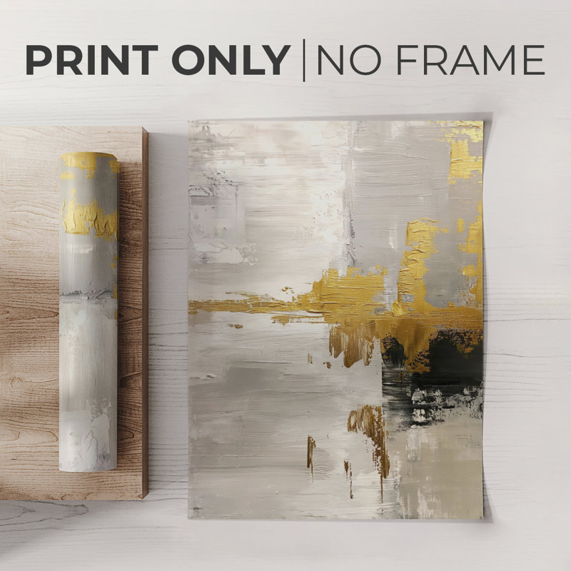 Série ABSTRACT CDXCI - Impression sur toile seulement - NON CADRE, H 60 po x l 40 po