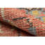 Ophelia Hand Knotted Wool Area Rug in Red-1853867271