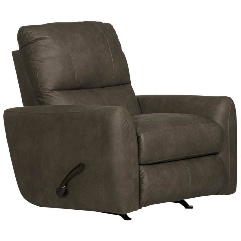 Fauteuil inclinable et berçant Riaz, Brun