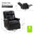 Manning 29.6" Wide Genuine Leather Manual Recliner-627696245