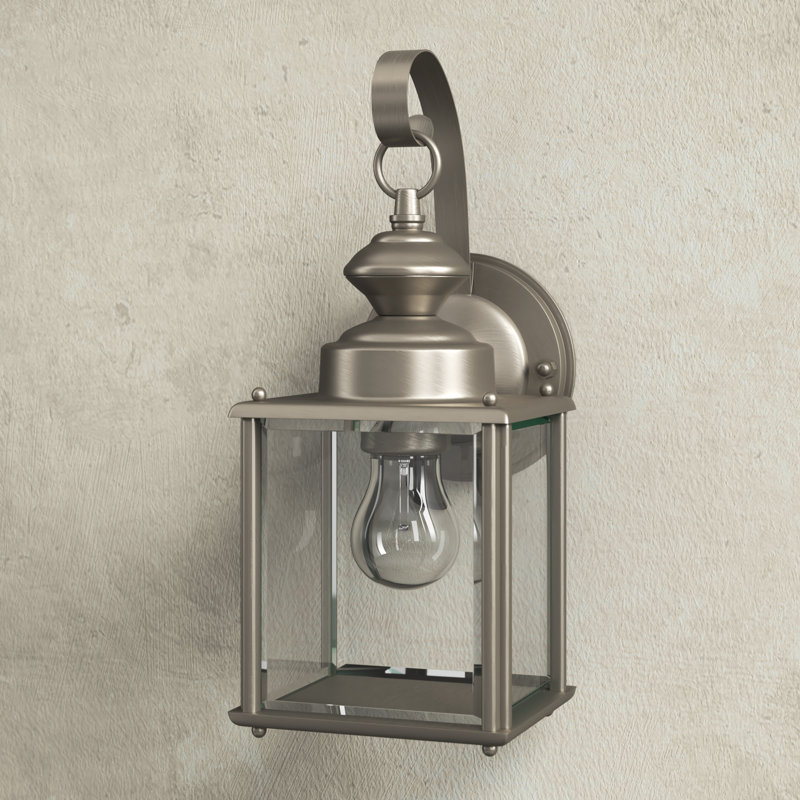 Tiernan Aluminum Wall Light, Antique Brushed Nickel