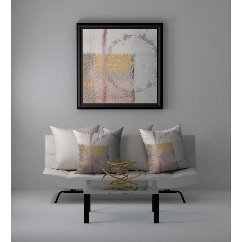 Housse de coussin et insert de coussin carré gratifiant, 18" x 18"