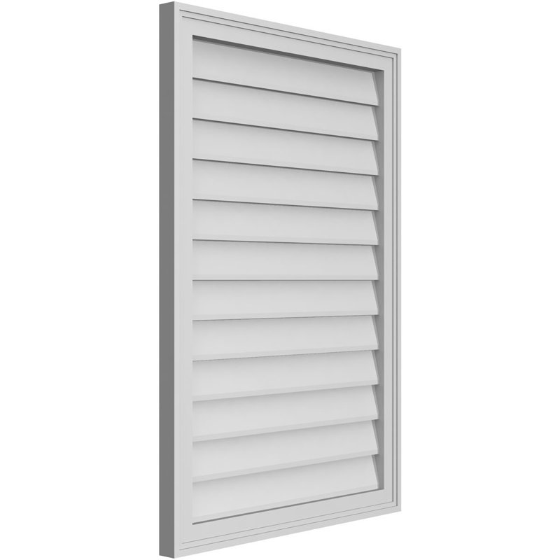 Cadre en brique, brun clair apprêté, H 38 po x l 26 po x P 1,5 po