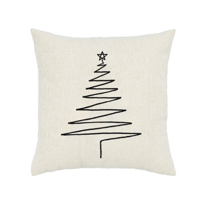 Silent Night Woven Accent Pillow Cover & Insert