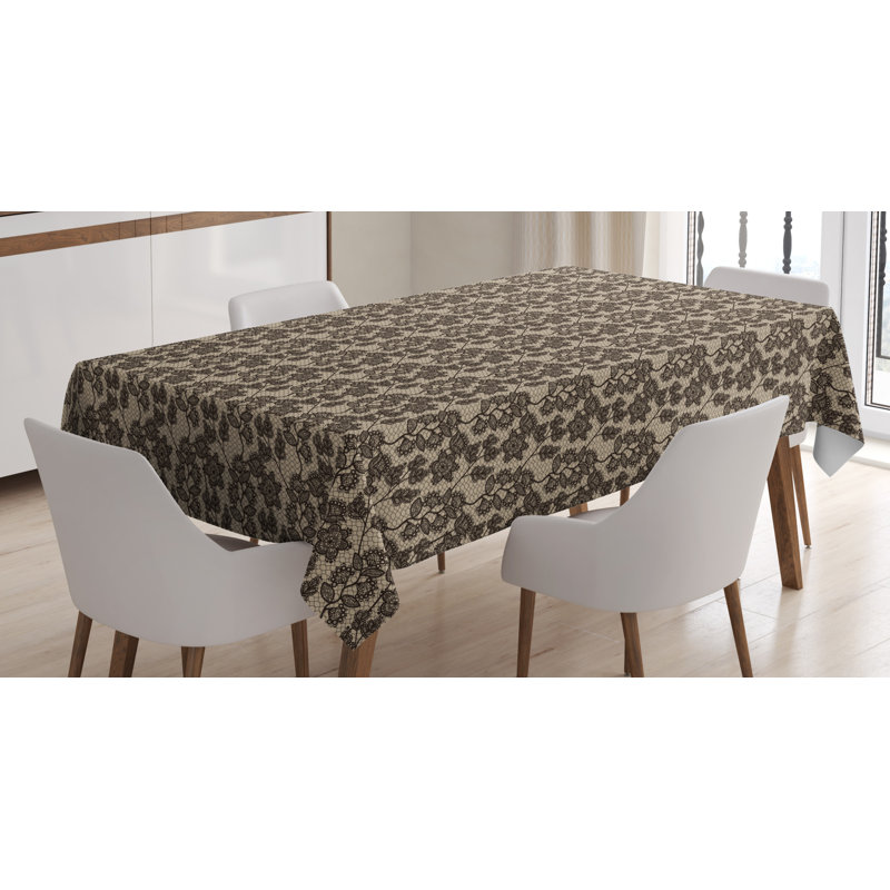 Vintage Tablecloth, 70" L x 52" W
