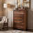Chaliyah Solid Wood 36'' W 5 - Drawer Dresser-131122332