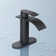 Single-Hole Single-handle Bathroom Faucet with Drain Assembly