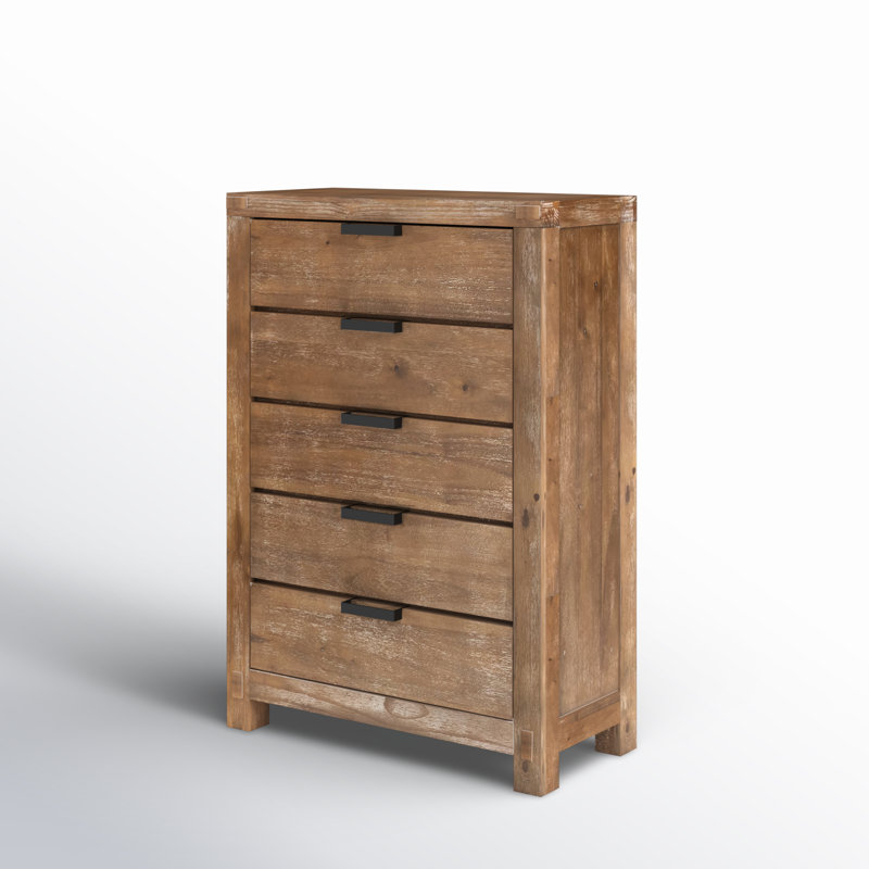 Commode 5 tiroirs l 36 po Saravia