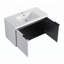 Meuble-lavabo mural de 36 pouces avec caractéristiques innovantes pour un rangement élégant-113754413