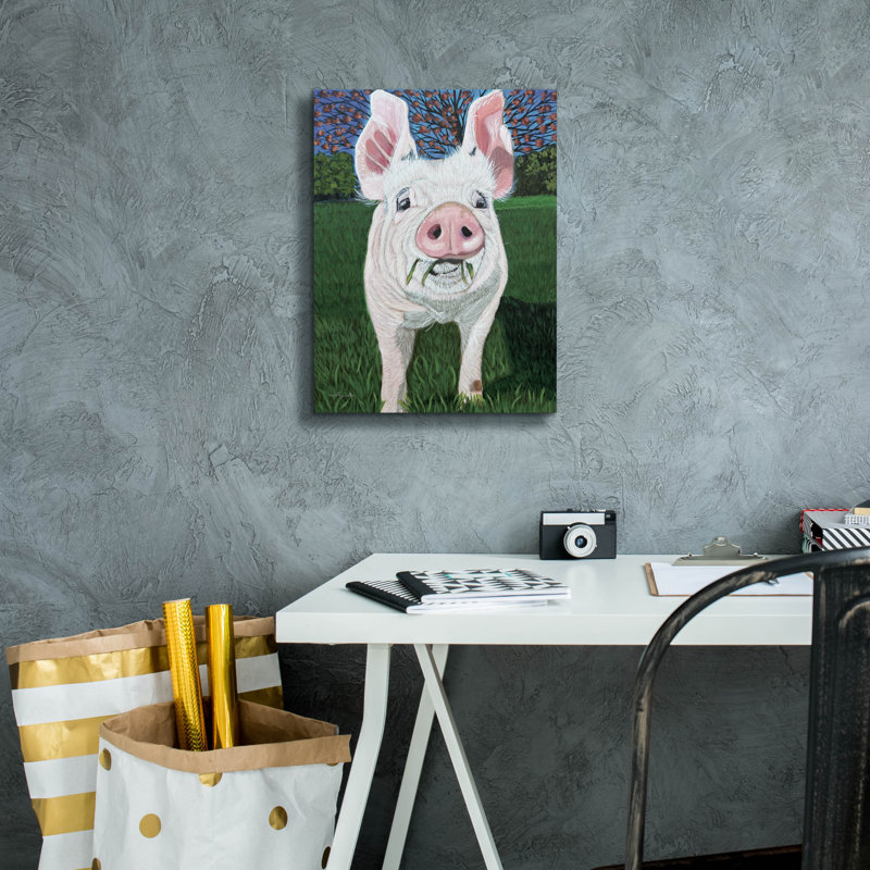 «Milkshake» par Ashley Justice, art mural sur toile, 12 po x 16 po