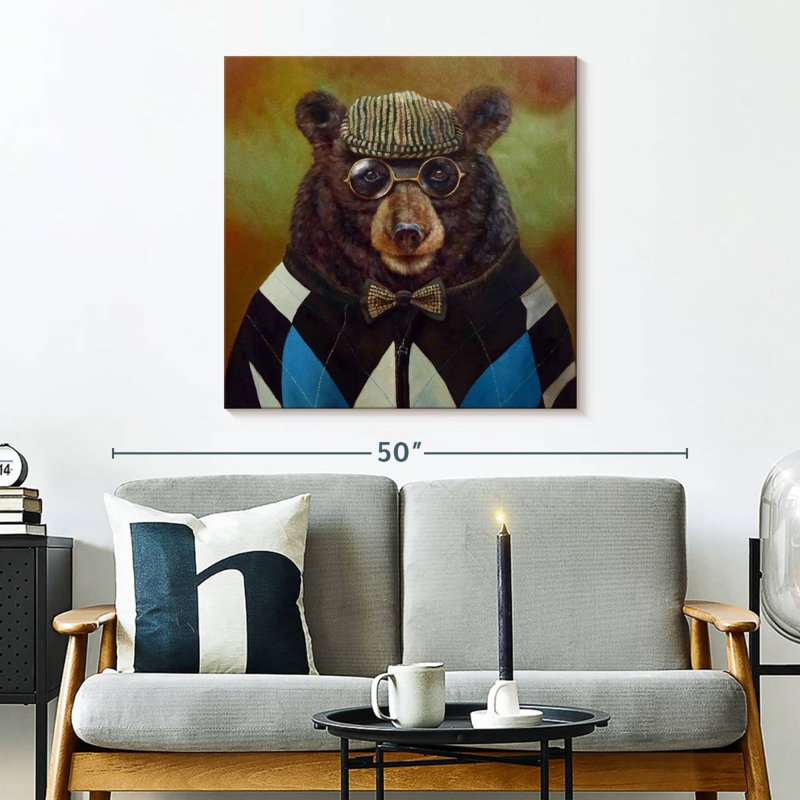 Brampt Papa Bear Sweater, 30" H x 30" W