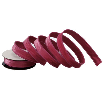1"X10Y Premium Wired Velvet Ribbon