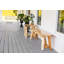 Banc en bois massif Emra