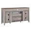 Meuble télé 55 po avec foyer électrique KD, gris délavé-594672808