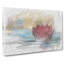 Pink Water Lily Flower - Wrapped Canvas-56647590