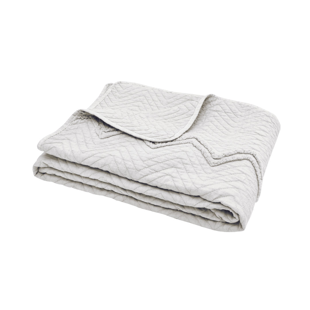 Bunia Polyester Solid Colour Bedspread