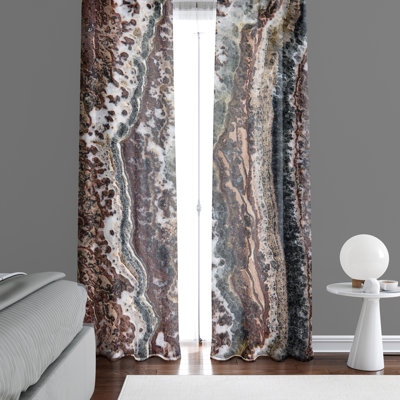 Semi Sheer Curtain Panel Pair