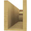 Monterey grain de bois TimberThane queue de chevron, brun clair apprêté-88142633