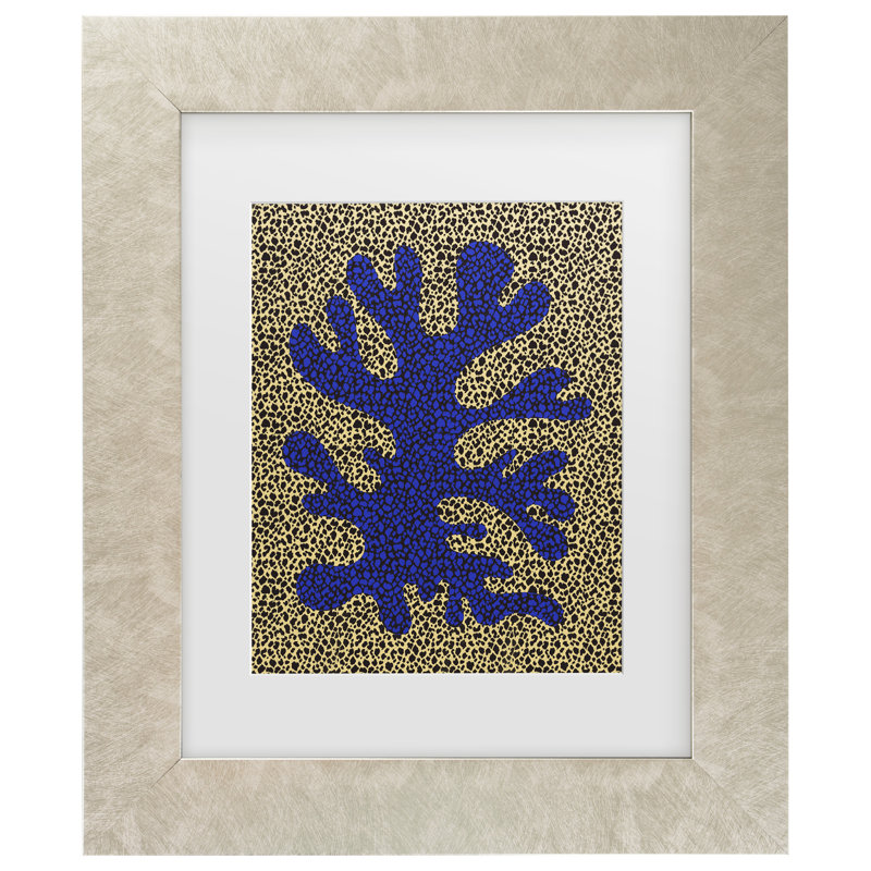Œuvre encadrée «Bacheline Dean Dean Coral Study», H 17,5 po x l 14,5 po