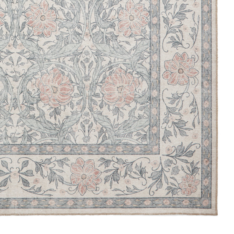 Vintage Look Digitally Printed Area Rug, Rectangle 122 x 170 cm