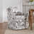 Linen Upholstered Armchair-1482415718