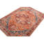 Distressed Homage Hand Knotted Wool Floral Area Rug-335929569