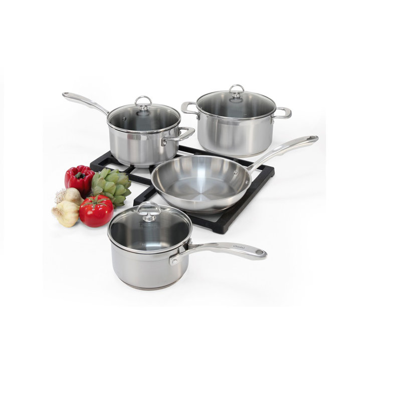 7 - Piece Stainless Steel Cookware Set