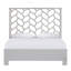 Silas King Platform Bed, Light Blue-454911010-454911016
