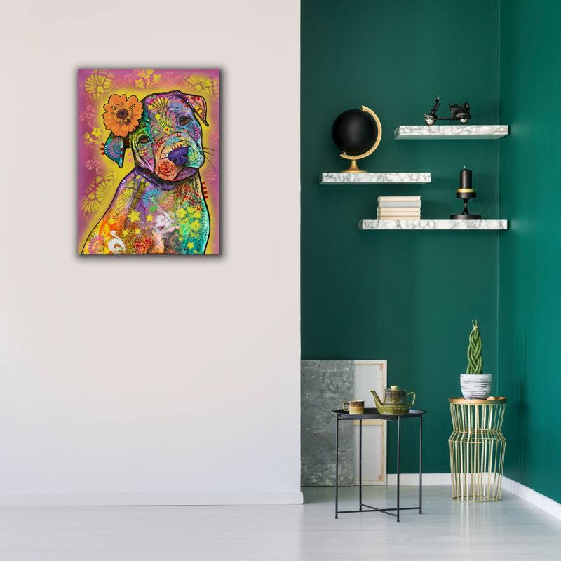 «Sweet Little One» par Dean Russo, art mural sur toile, H 34 po x l 26 po x P 1,5 po