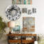 Horloge murale blanche texturée abstraite 12 po