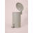 Durable Galvanized Storage Bin, Beige, 10.2 x 6.7 x 12.6 inches | 100% Galvanized Steel for Rust Resistance | Perfect for Organizing Home, Garage, or Garden | Stylish and Functional Storage Solution-733242512-733242515