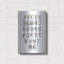 «Flower Alphabet In White» par House Fenway-1201033066