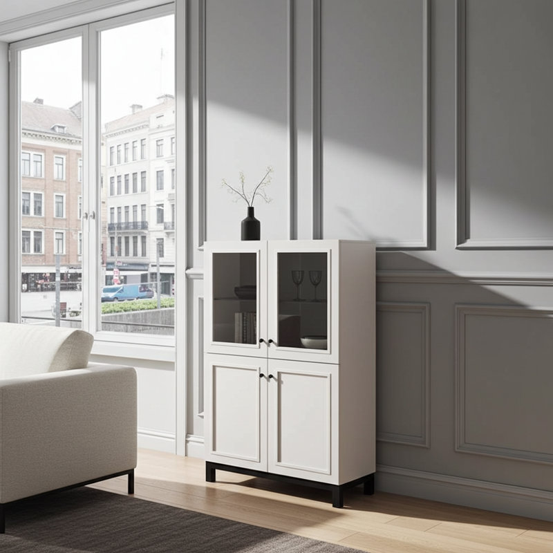 90 cm W Display Cabinet