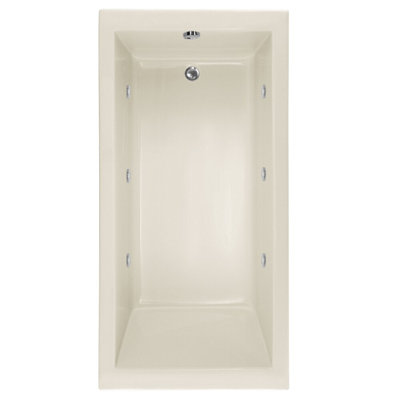 Lacey 72'' x 40'' Drop-In Acrylic Bathtub