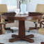 Table ronde en bois Datia tabac