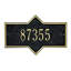 Hampton 1-Line Wall Address Plaque-1448041052-1448041055