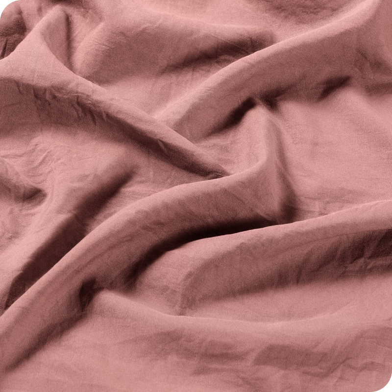 Dusty Rose Twin XL Ultra-Soft Microfiber Sheet Set