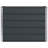 Planter Anthracite Steel 39.37 x 15.75 x 29.53 in Tall Rectangular Outdoor Planter-1712784194-1712784203
