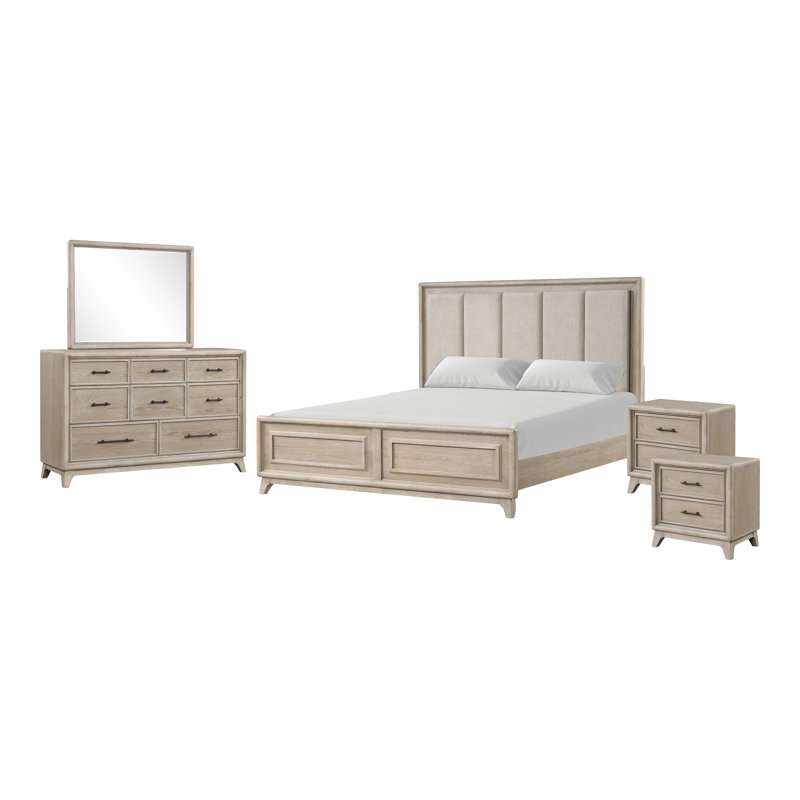 Jabori 5-Piece Bedroom Set, Très grand