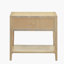 Fleur Natural 1-drawer Nightstand