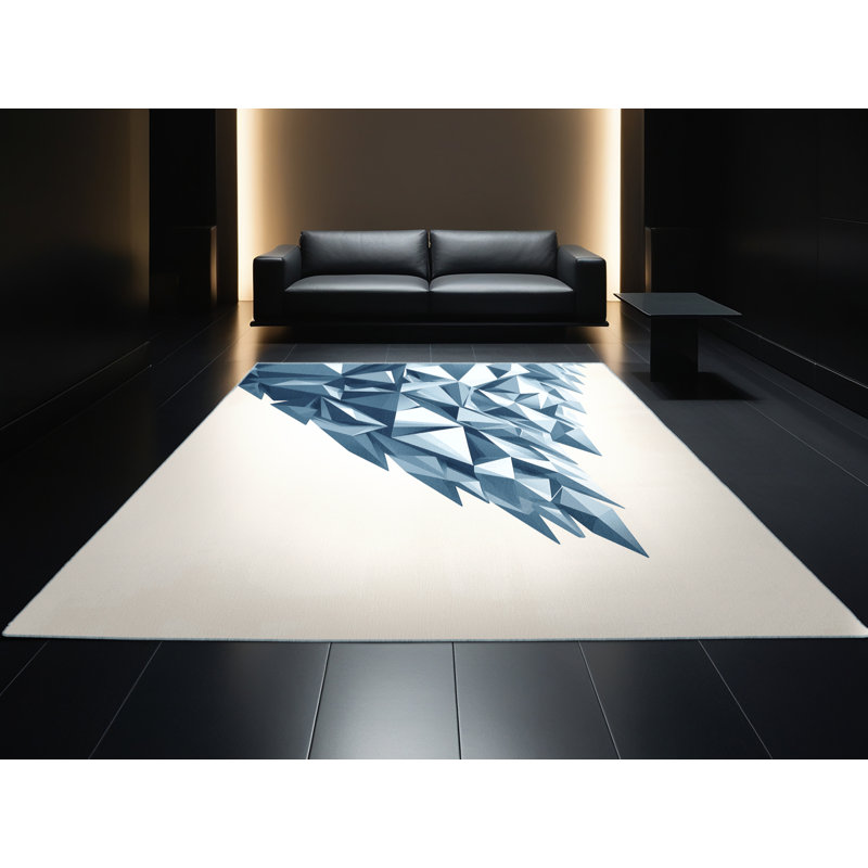 Tapis gris moelleux doux et moelleux Tonnele, 2x5