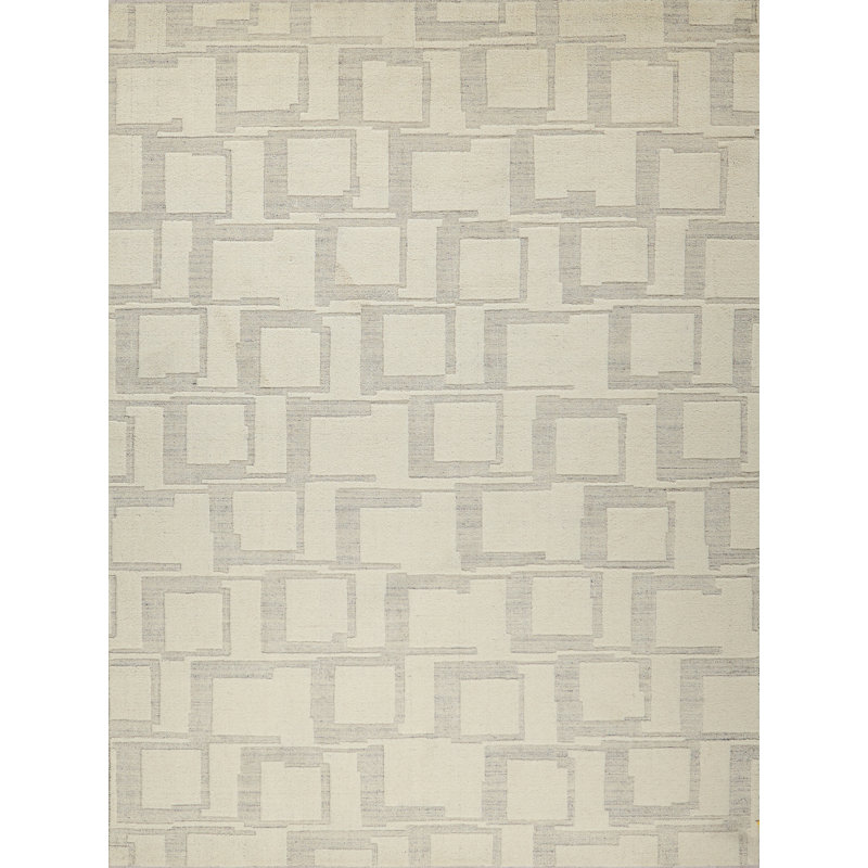 Malmo hand-knotted New Zealand Wool Ivory/Beige/Taupe Area Rug, 15'X20'