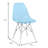 Karen Modern Dining Side Chair with Acrylic Base-87689725