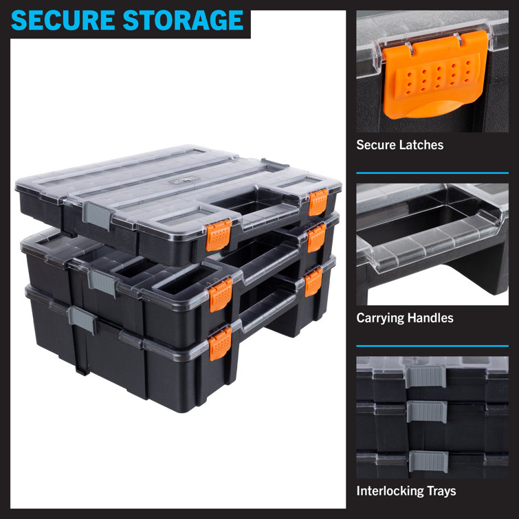 Biyori Liwarace Tool Organizer Box Power Tools Storage Wall Mount