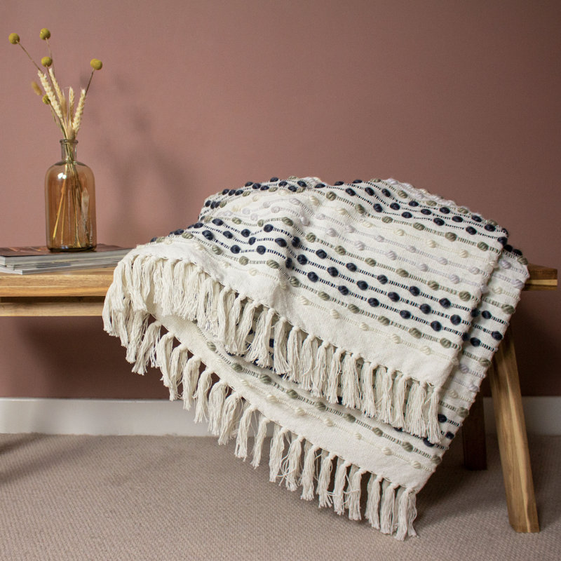 Dhadit Throw, Grey