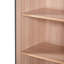 Freestanding Bathroom Storage Cabinet With Tempered Glass Doors-1436848203