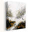«Golden Forest Lines», art dramatique abstrait, forêt-129147995