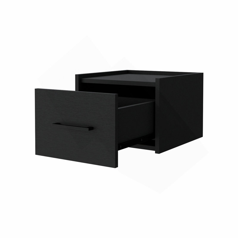 Table de chevet flottante murale Wenge