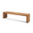 Kazia Rectangular Recycled Wooden Bench